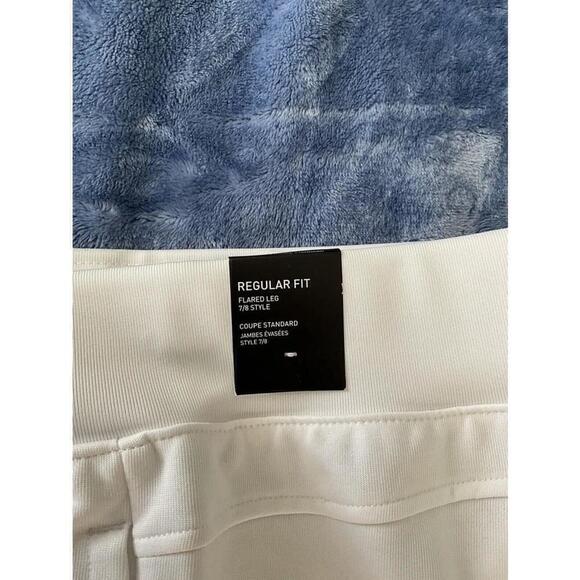 Adidas Women’s Drawstring Xpress Flare Leg Jogging Pants Regular Fit Med White‎ - Picture 10 of 12